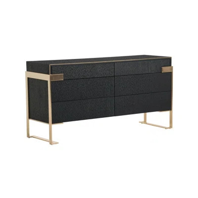 Monan 6 Drawer 59.8" W Double Dresser | Wayfair North America