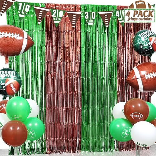42PCS Football Party Decorations Football Party Supplies for Football Theme Decoration | Amazon (US)