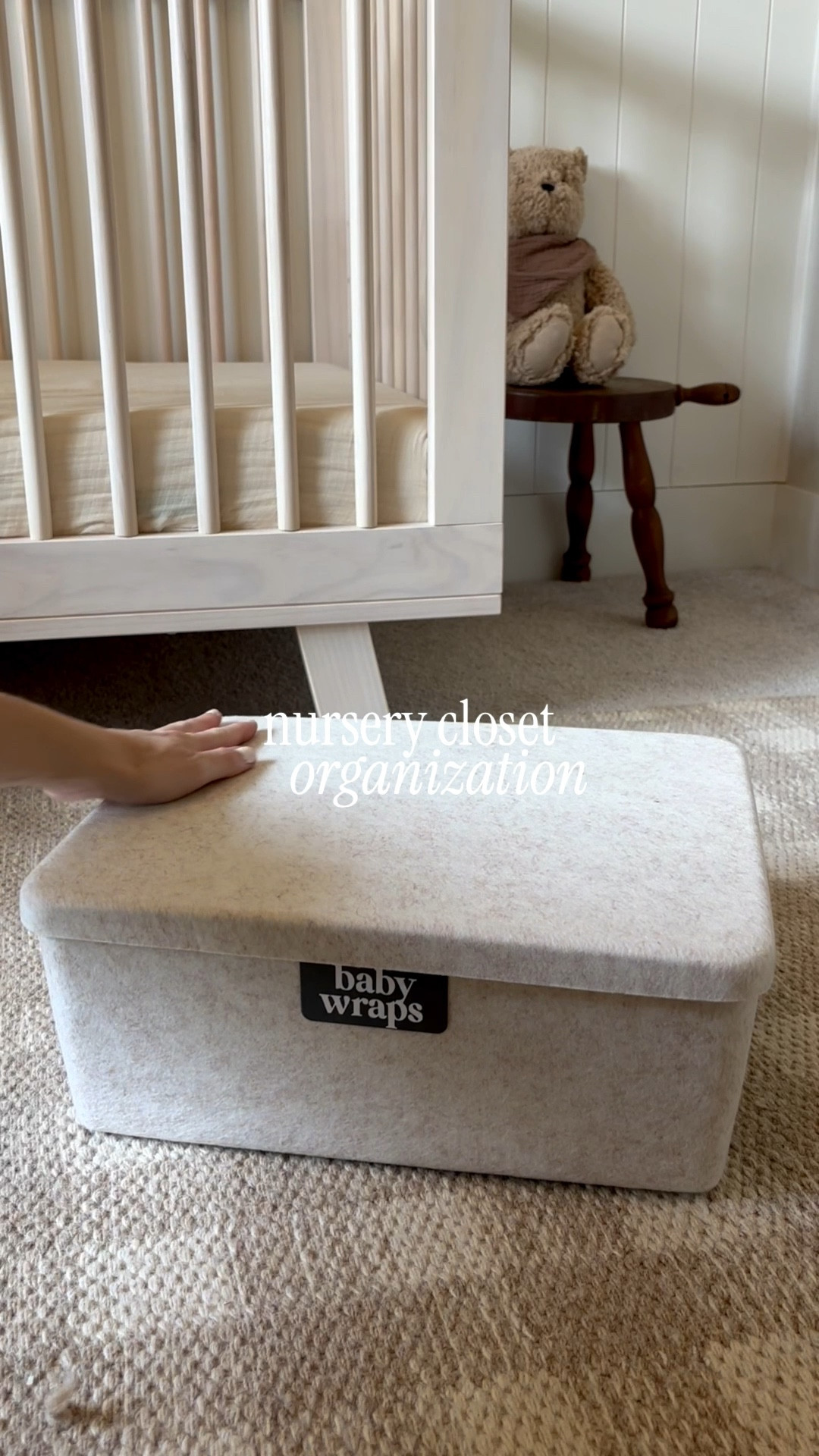 Nursery closet organization 🤍
Simple bins and labels make this nursery closet feel calm, functional, and easy to maintain. Grouping baby essentials into neutral storage keeps everything visible, accessible, and visually cohesive—proof that organization can be both practical and beautiful.

nursery closet organization, baby closet organization, storage bins with labels, neutral nursery organization, baby storage solutions, nursery closet ideas, cube storage bins, labeled bins, minimalist nursery, baby organization essentials, Pinterest nursery organization, timeless nursery decor, nursery storage inspiration

#LTKKids #LTKBump #LTKBaby