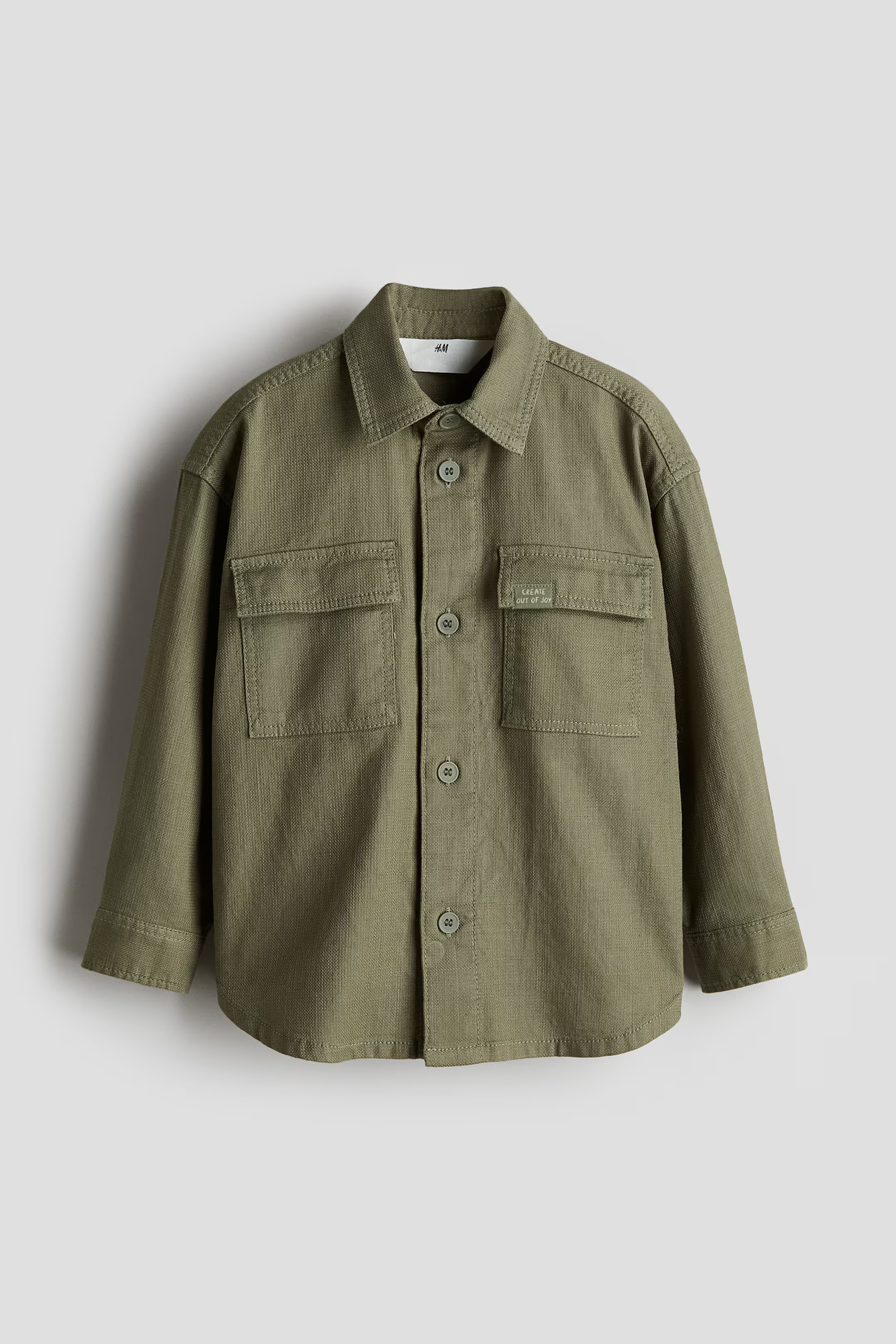 Loose-Fit Cotton Shirt | H&M (US + CA)