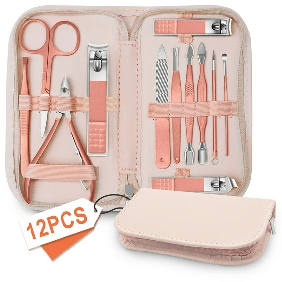 Manicure Pedicure Set, Nail Clippers Set for Men Women, Toe Nail Clipper, Manicure & Pedicure Too... | Walmart (US)