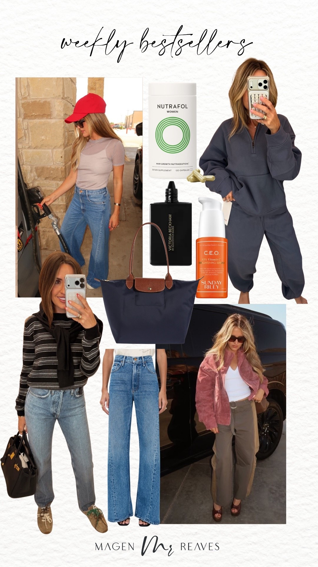 Weekly bestsellers! 

Bestsellers, women’s fashion, fall fashion, fall outfit, pants, skincare, beauty

#LTKootd #LTKBeauty