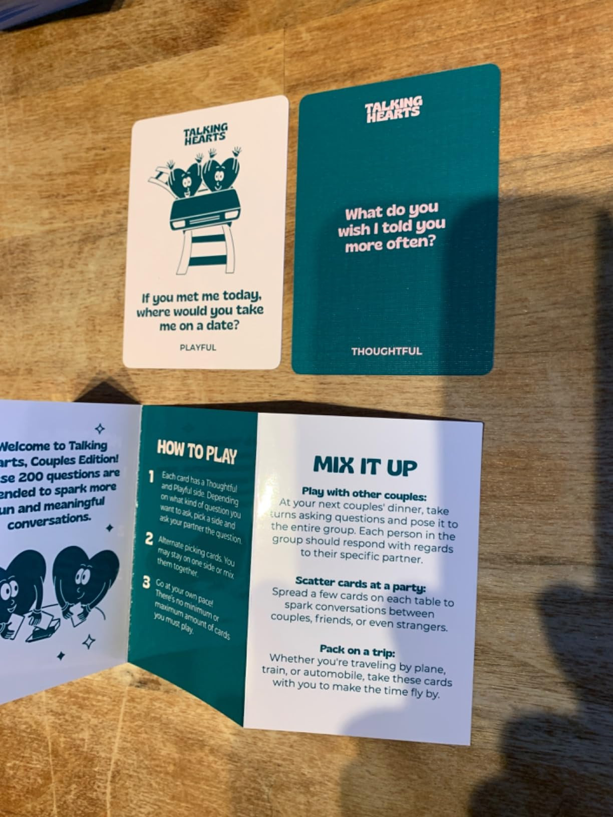 Conversation Cards - Couple Card Game for Date Nights & Travel Adventures | Great Valentine's Gif... | Amazon (US)
