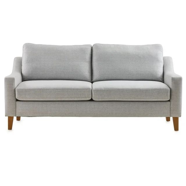 My Texas House Fairview Upholstered Sofa, Light Gray | Walmart (US)