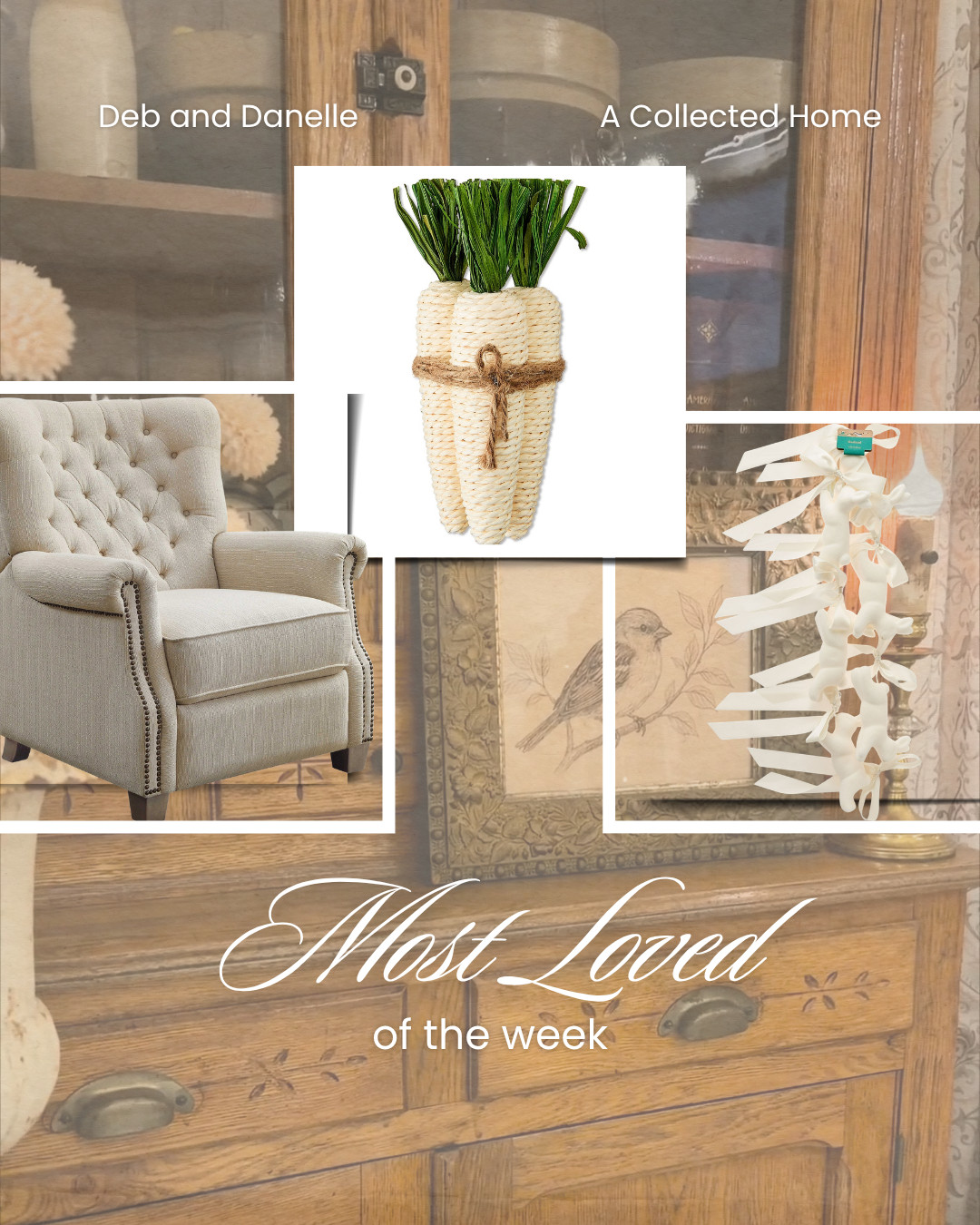 These were our most-loved items of the week, including some stunning Easter home decor and this cozy reclining chair.  

 #LTKSeasonal #LTKHome