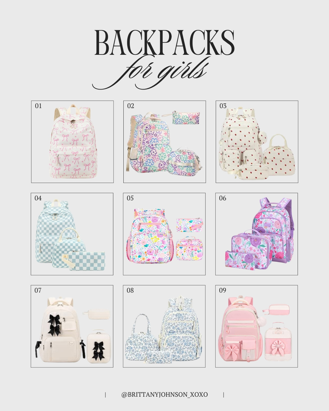 Here are some adorable backpacks for the girls! Perfect for school! 🎒🌸 

 #LTKSeasonal #LTKSaleAlert #LTKKids