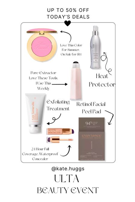 Ulta beauty event, today’s deals 

#LTKbeauty #LTKstyletip #LTKfindsunder50