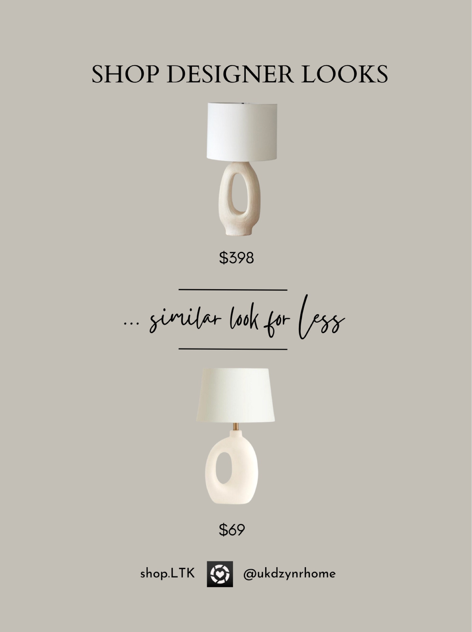 Shopping designer looks for similar looks for Less so you don’t havre too!!

Table Lamp
Modern Table Lamp
Home Decor

#LTKFind #LTKunder100 #LTKhome