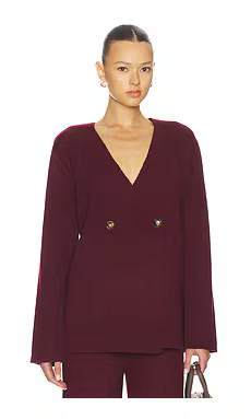 SEROYA Tundra Sweater in Pinot from Revolve.com | Revolve Clothing (Global)
