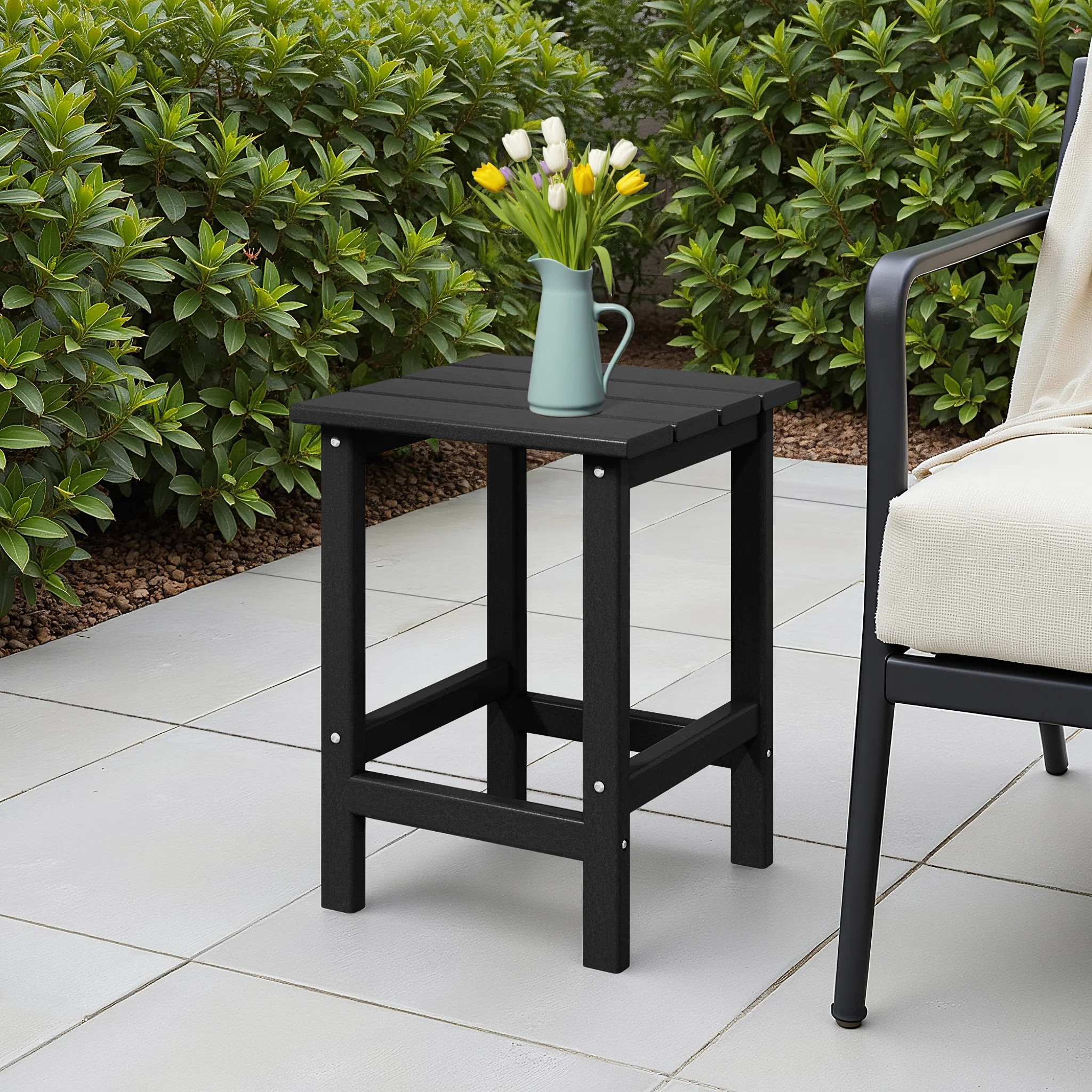 Shavon All Weather Adirondack Outdoor HDPE Side Table | Wayfair North America