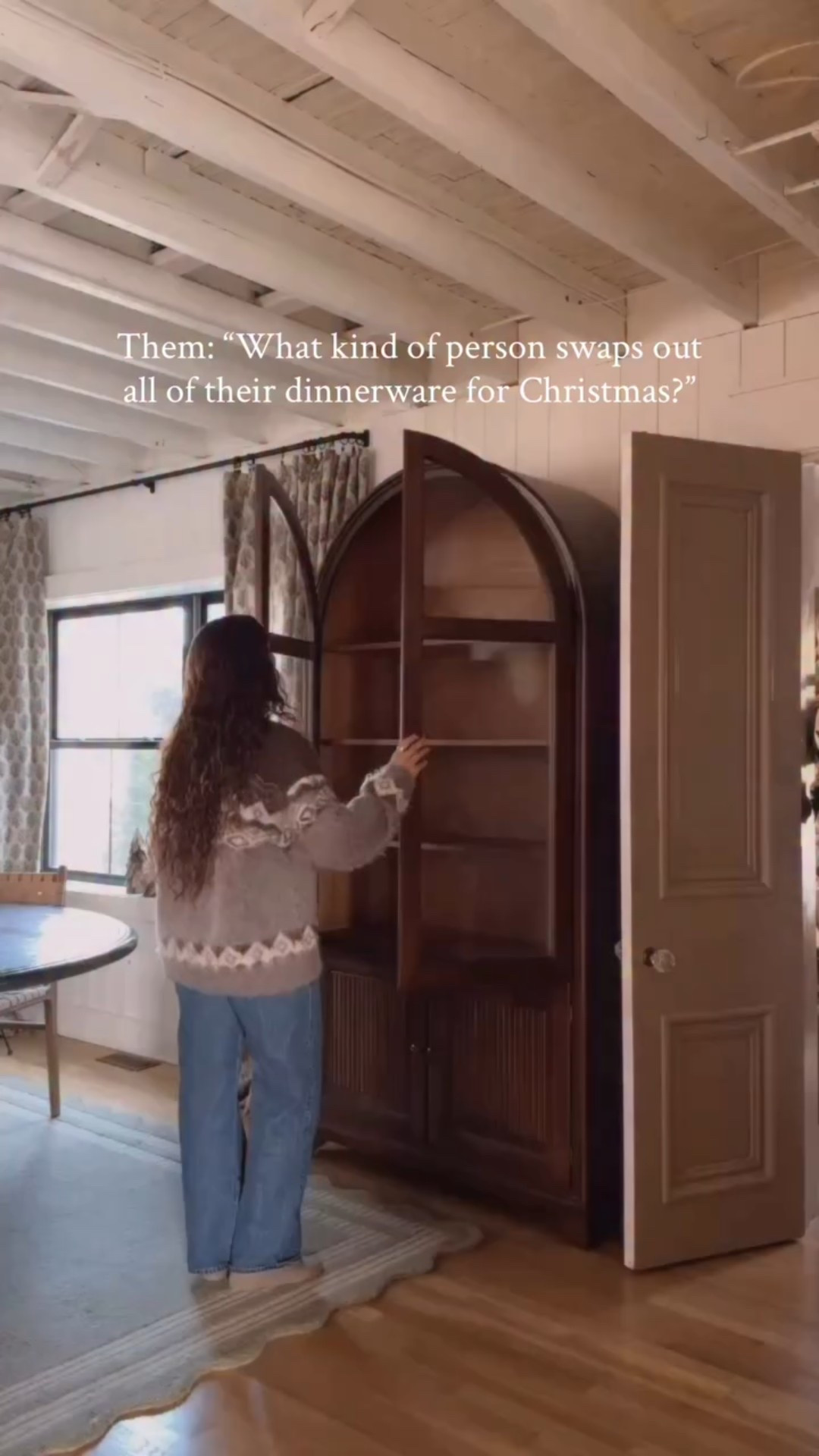 Guilty 🤭 love having everything on display so we can use it throughout the season vs having it tucked away and only bringing out on special occasion! The whole season is special ◡̈ 

Comment “shop” for links to this post! 

#christmashome #christmasdecor