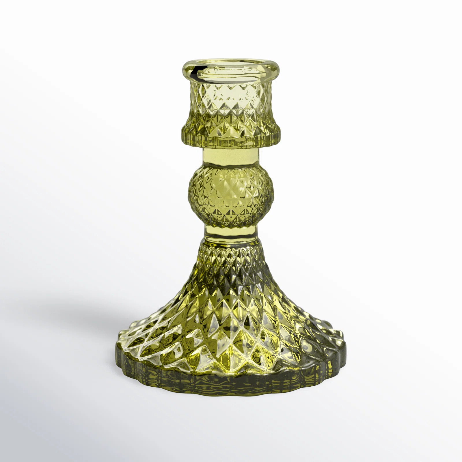 Samira Glass Tabletop Candlestick | Joss & Main