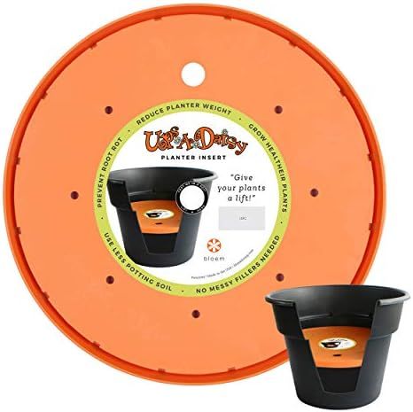 Bloem Ups-A-Daisy Round Planter Lift Insert - 12", Orange, T6322 | Amazon (US)