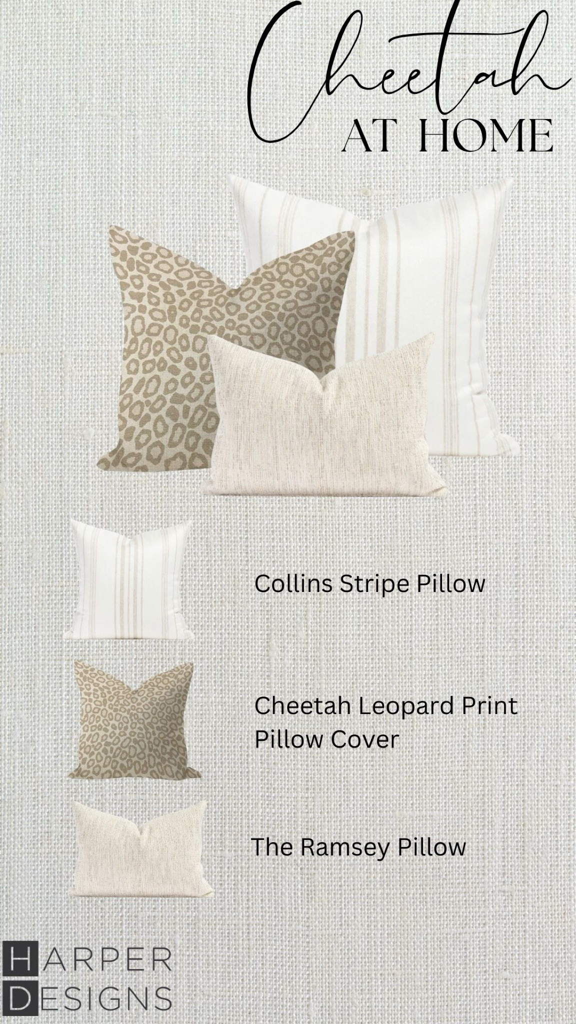 Cheetah is IN for spring 2024. Here’s a great way to bring the cheetah trend into your home - with pillows! 

#LTKSeasonal #LTKhome #LTKstyletip