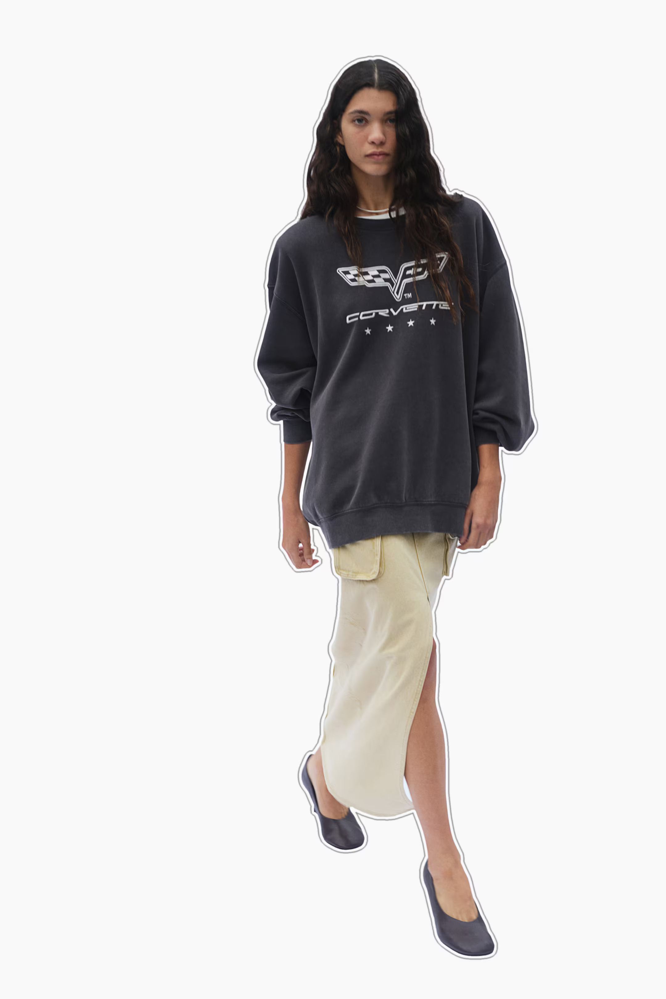 Oversized Printed Sweatshirt | H&M (US + CA)