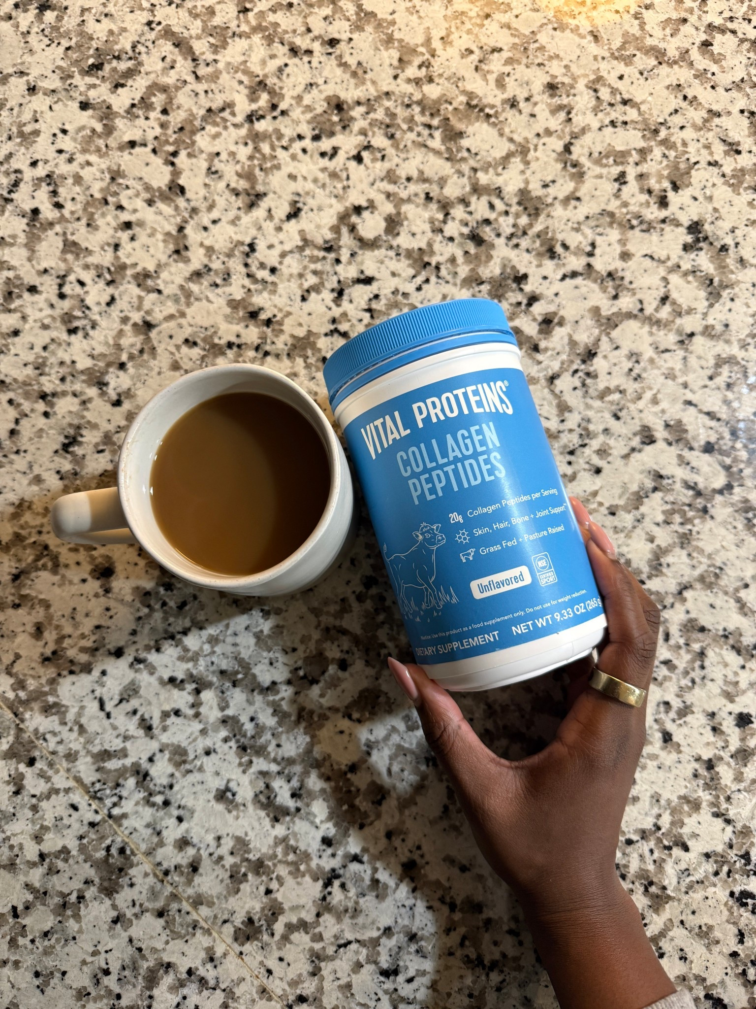 Morning essentials for clear skin. Collagen powder is a must have! #collagen #skincare

#LTKBeauty