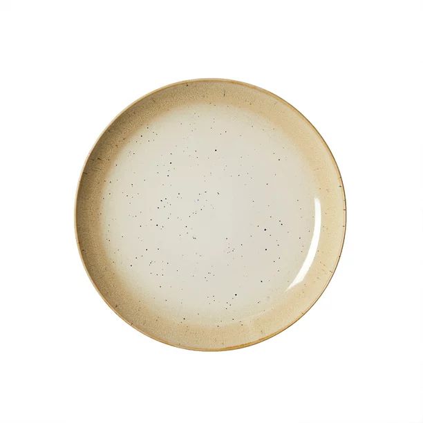 Better Homes & Gardens Sorrell Beige Reactive Stoneware Salad Plate Round 8"D | Walmart (US)