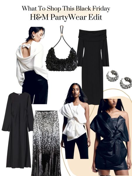 H&M Partywear Edit - what to shop this Black Friday 