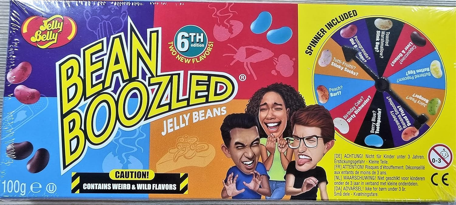 Jelly Belly Bean Boozled Spinner Gift Box Game, Net Wt 3.5oz | Amazon (US)