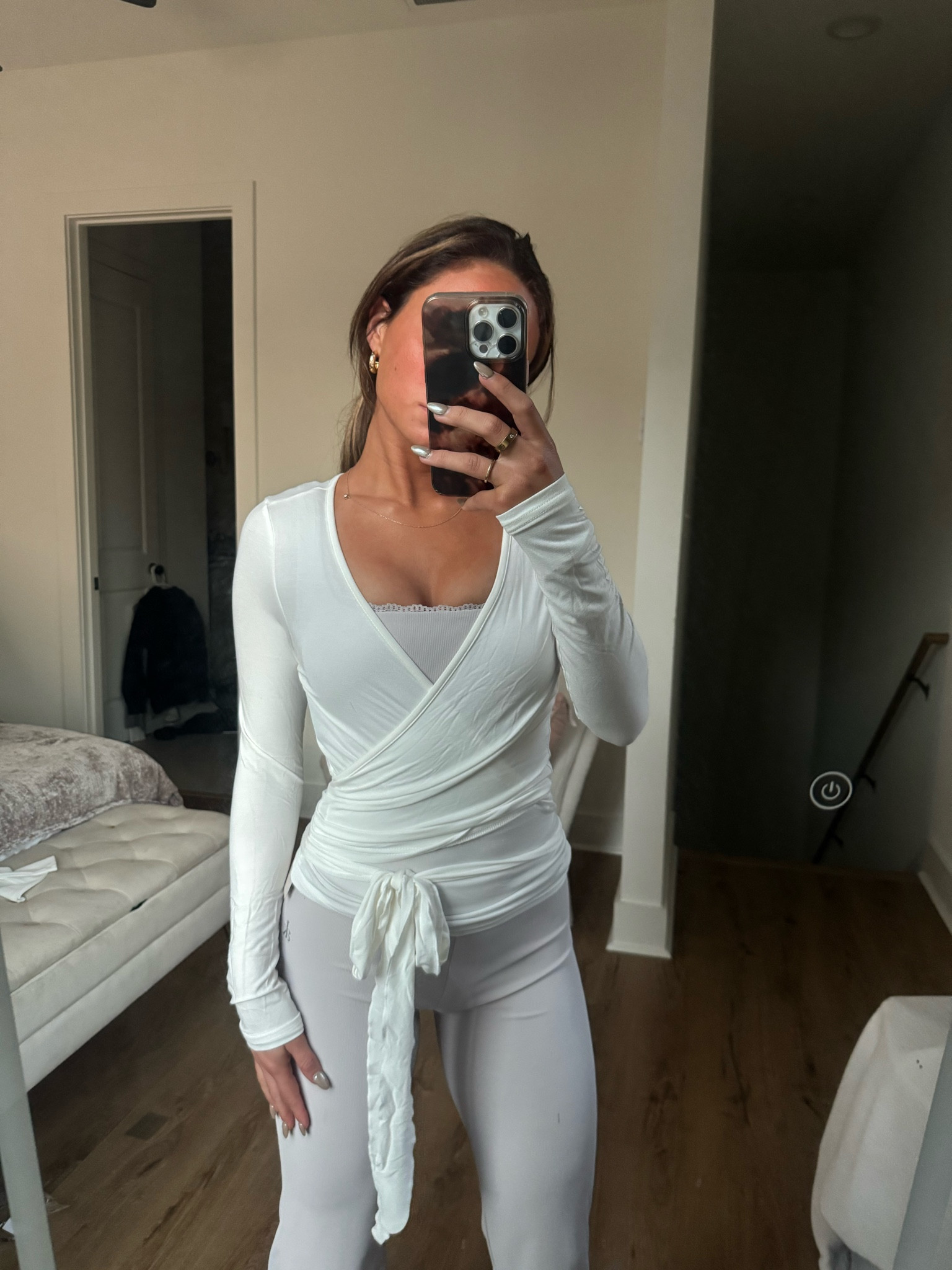 matching set with jacket wrap