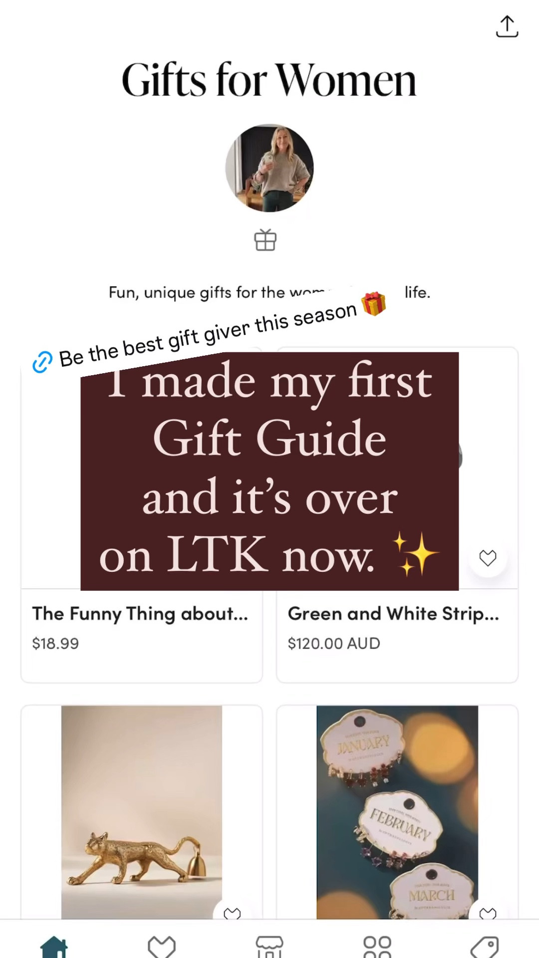 A GIFT GUIDE for women. ✨

#LTKGiftGuide #LTKHoliday #LTKOver40