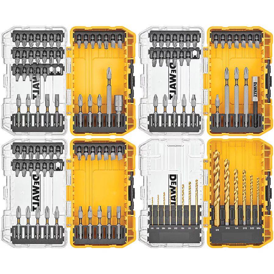 DEWALT Tough Grip Screwdriver Bit Set (110-Piece) | Lowe's