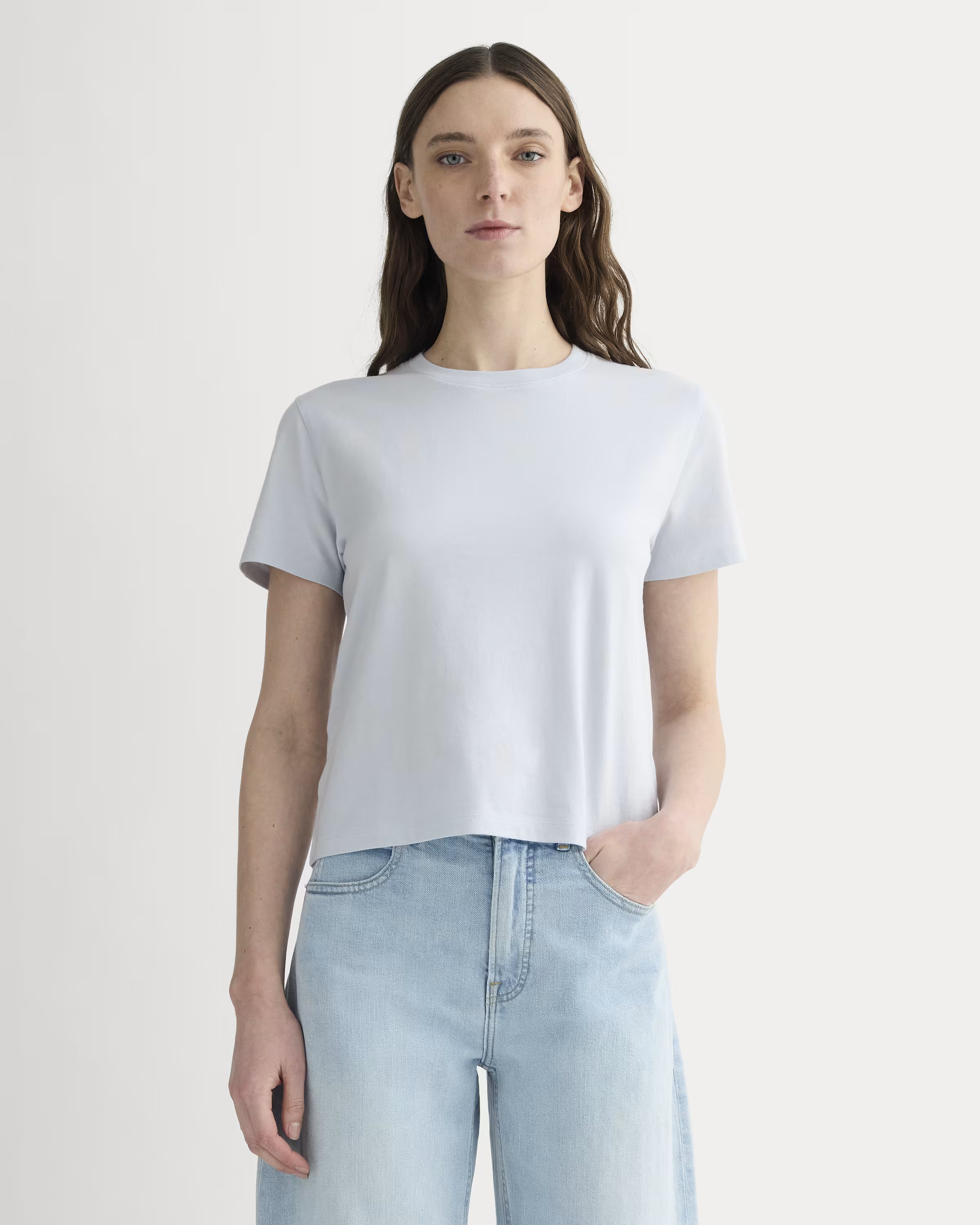 The Box-Cut Tee in Essential Cotton | Everlane
