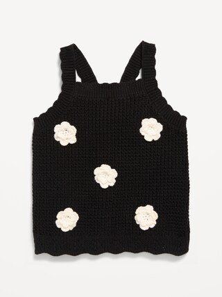 Applique Sweater-Knit Tank Top for Toddler Girls | Old Navy (US)