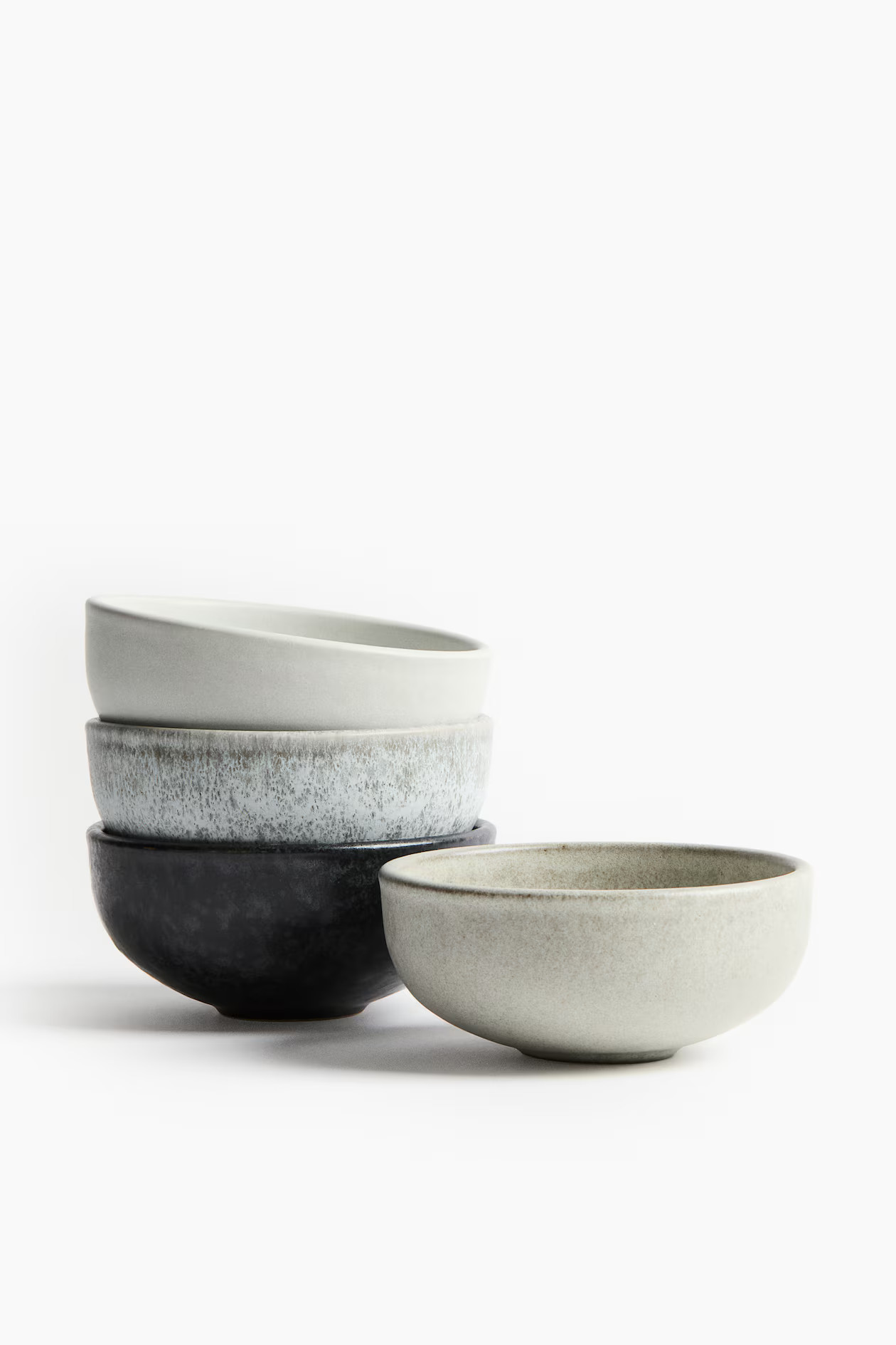 4-Pack Stoneware Bowls | H&M (US + CA)