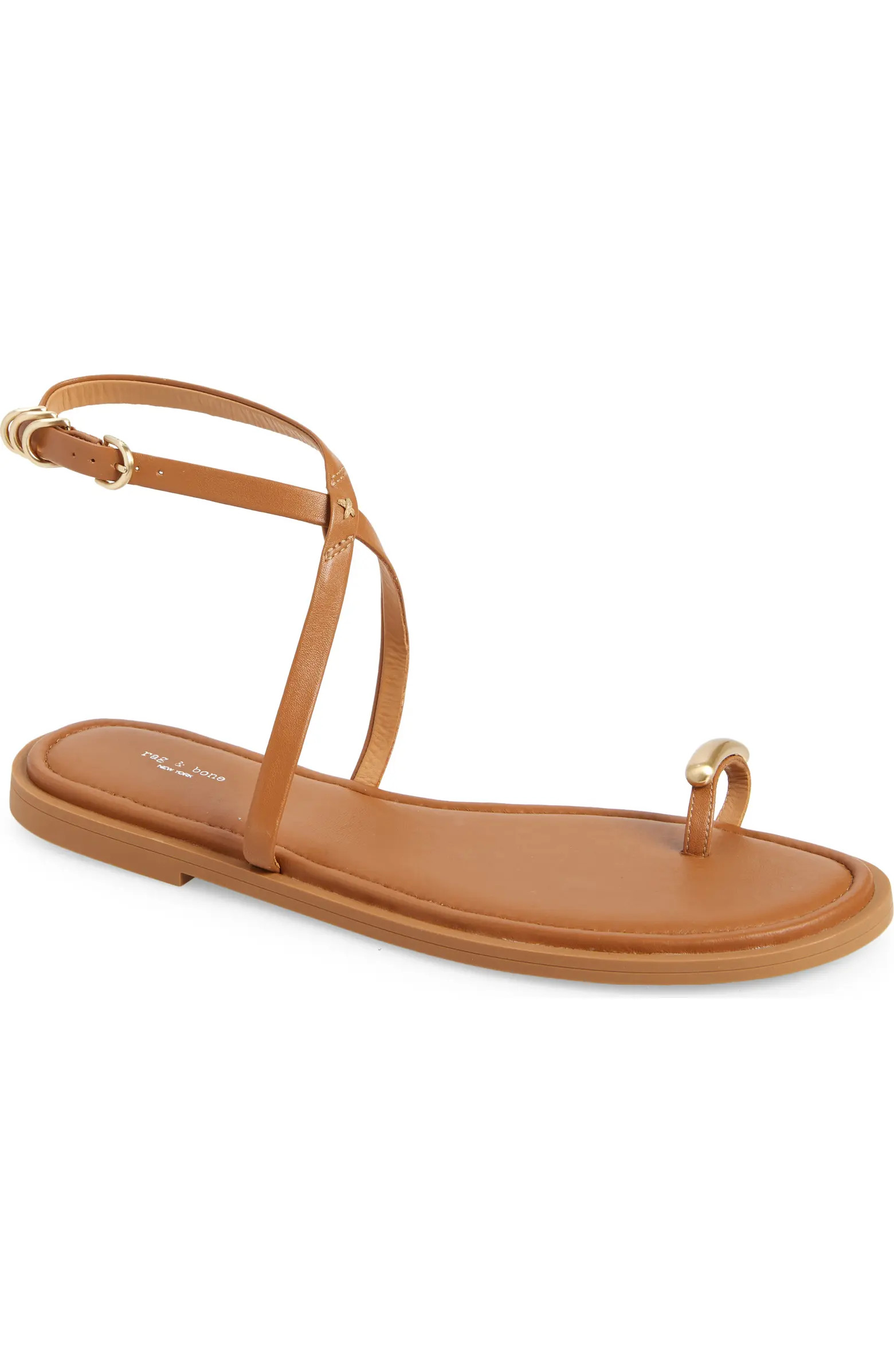 rag & bone Geo Ring Ankle Strap Sandal (Women) | Nordstrom | Nordstrom
