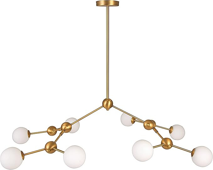Creative Co-Op EC0487 Sputnik Sphere Chandelier, 8-Light, Large | Amazon (US)