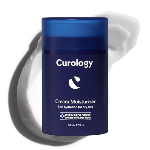 Curology Cream Moisturizer, Rich Hydrating Face Lotion for Dry Skin, with Shea Butter and Hyaluronic Acid, 1.7 fl oz | Amazon (US)