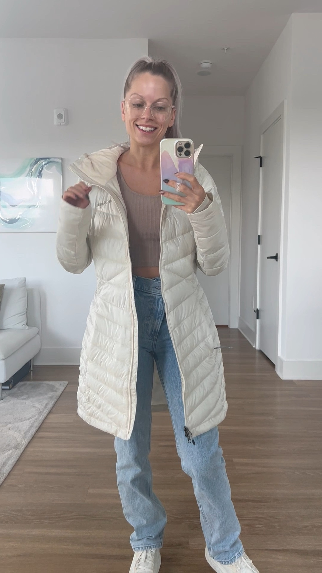 I have this jacket in 2 other colors and use it all the time in the winter. It is from Columbia with Omni-heat tech tot keep you warm

#LTKSeasonal #LTKHoliday #LTKtravel