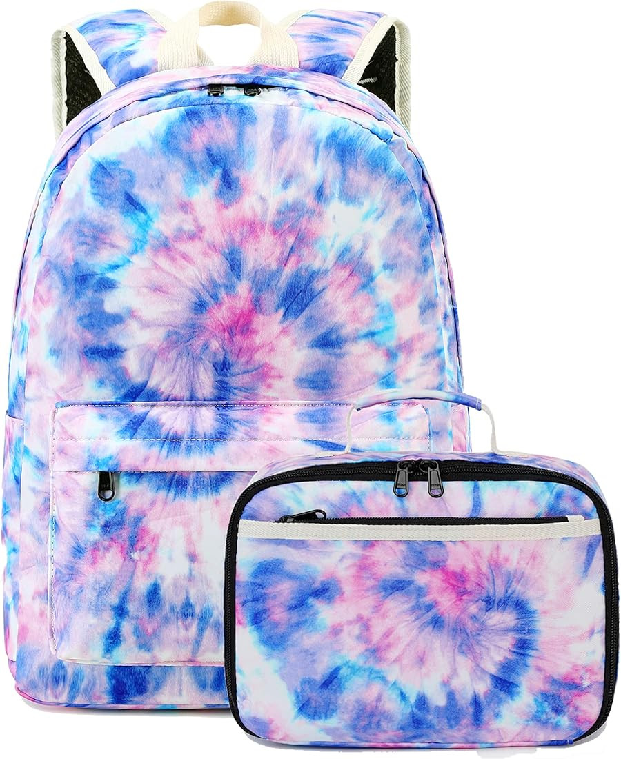 CAMTOP Backpack for Girls Kids School Backpack with Lunch Box Preschool Kindergarten BookBag Set | Amazon (US)
