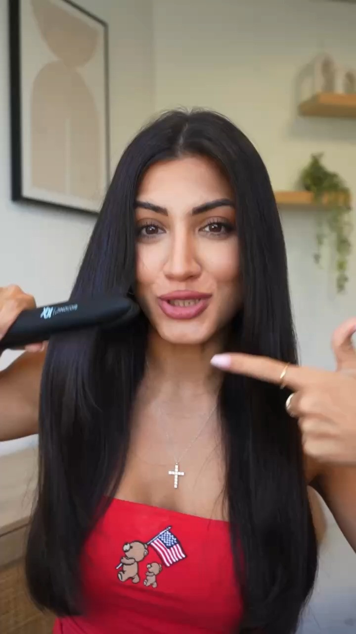 Try this with your flat iron for more body and shape to your hair! 

 #LTKSaleAlert #LTKBeauty