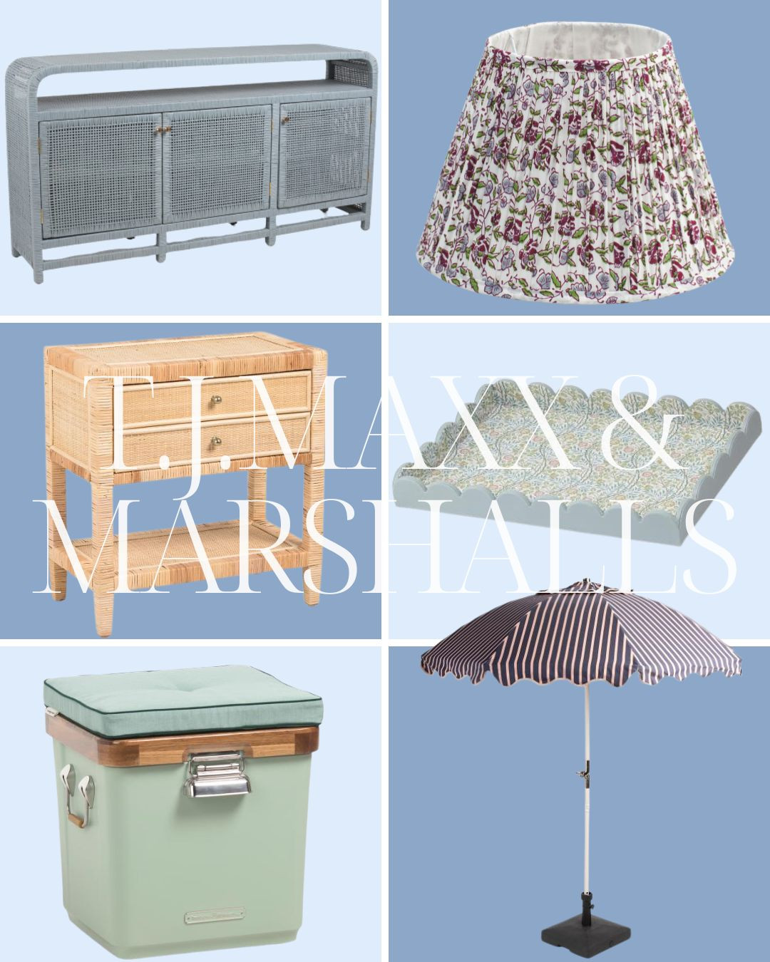 T.J. Maxx and Marshalls finds! 

living room | bathroom | bedroom | home decor | home refresh | bedding | nursery | classic home | traditional home | blue and white | furniture | coffee table | southern home | coastal home | grandmillennial home | scalloped | woven | rattan | classic style | preppy style | grandmillennial decor | blue and white decor | classic home decor | traditional home | bedroom decor | bedroom furniture | dresser | blue chair | brass lamp | floor mirror | euro pillow | white bed | linen duvet | side table | rug | glassware | cups | plates | hosting | kitchen spring | sale picks | outdoor furniture | porch | beach | Lillian August | Karma Home | Ballard Designs 

 #LTKHome