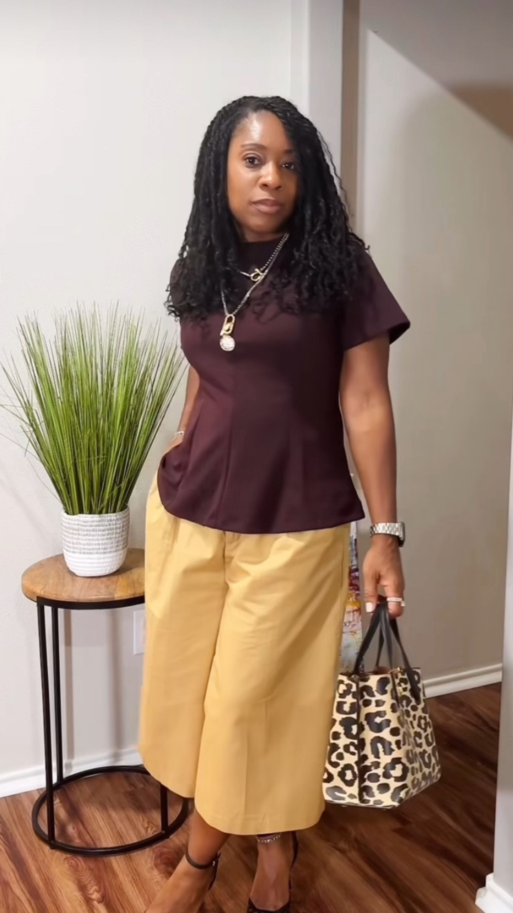 I’m loving how these rich tones and leopard accents pull the whole look together — cozy yet classy for the season!
#FallOutfit #StyleOver50 #WorkWear

#LTKSeasonal #LTKFindsUnder100 #LTKOver40