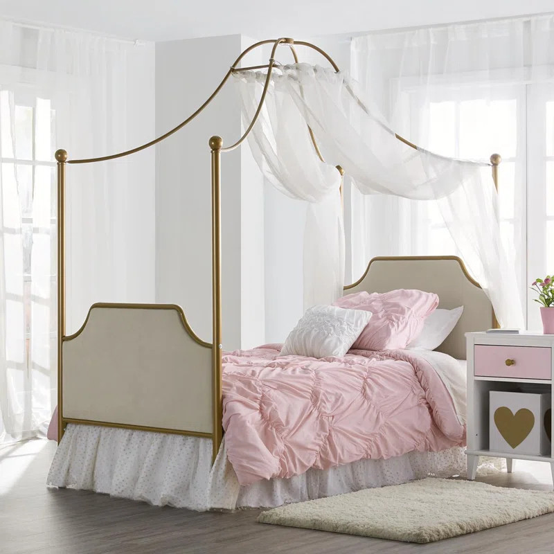 Monarch Hill Clementine Twin Canopy Bed | Wayfair North America