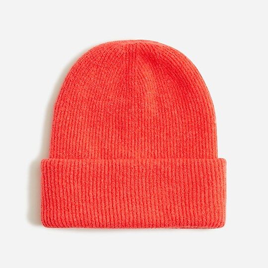 Ribbed beanie in Supersoft yarn | J.Crew US