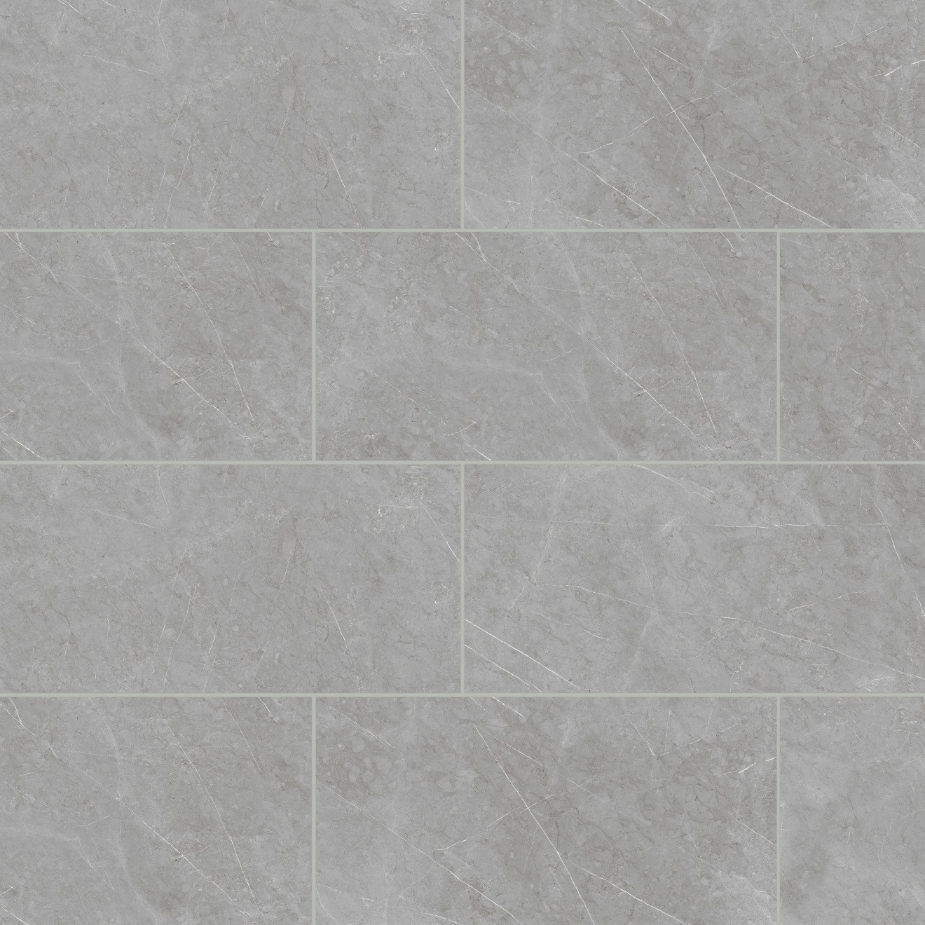 Shandar 12" x 24" Matte Porcelain Field Tile with Mould in Florence Grey | Bedrosians Tile & Stone
