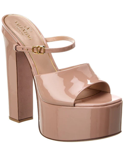 Valentino Go 155 Patent Platform Sandal | Shop Simon