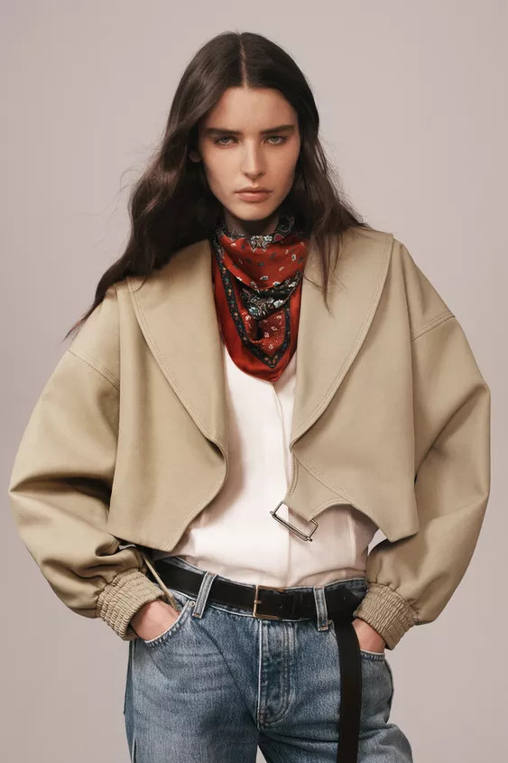 CROPPED JACKET - THE ITEM ZARA WOMAN | Zara DE