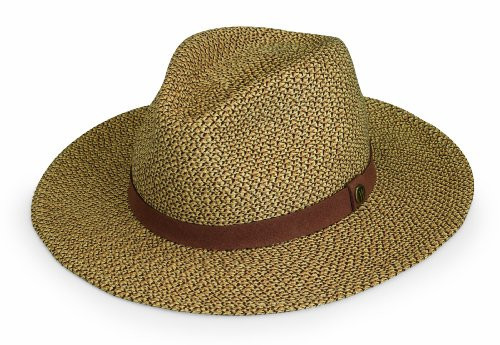 Wallaroo Men’s Outback Fedora (Brown, L/XL) – Lightweight Wide Brim Hat, Natural Fiber, UPF 50+ UV Protection, Breathable Summer Fedora, Travel Sun Hat for Outdoors, Hiking, Beach, and Golf Holidays | Amazon (US)