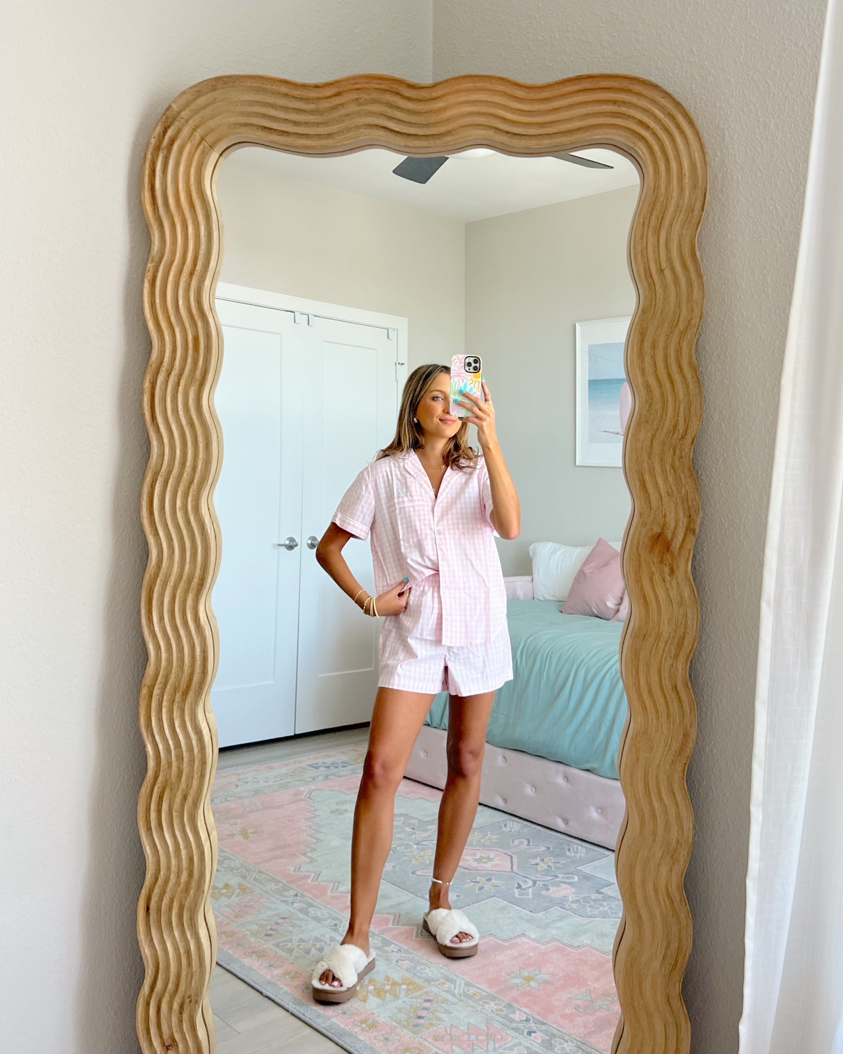 new spring outfits from gap! shop their 50% off sale 💗💐 wearing an XS in these pajamas 