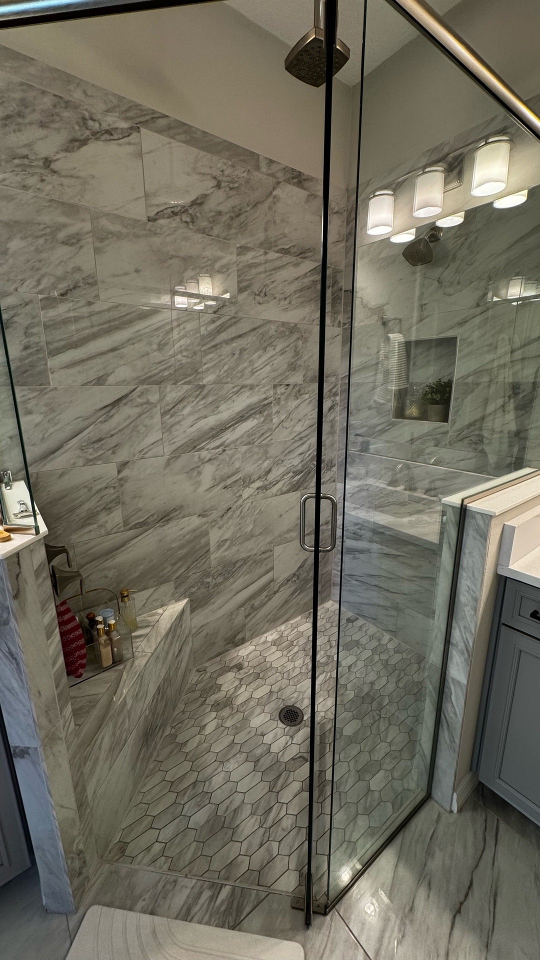 Who love a clean 🧼 shower 🚿?
This girl!!! Used my Mr. Siga electric cleaning brush to scrub this shower down with a combo of Lemi Shine & The Pink Stuff. 

#LTKFindsUnder50 #LTKHome #LTKmomlife