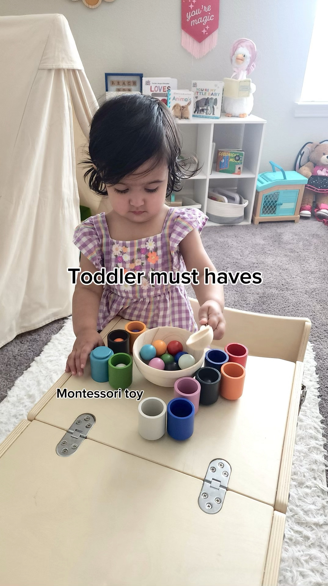 Toddler must haves || this color matching and sorting Montessori inspired toy, the 3 in 1 toddler tower that can be used also as table and chair and chalkboard + this singing mother goose which sings her favorite nursery rhymes 


Toddler toys
Toddler tower
Toddler must haves
Toddler playroom
Toddler outfits


#LTKVideo #LTKBaby #LTKKids