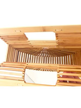 'Kaelan' Half Moon Bamboo Bag | Goodnight Macaroon