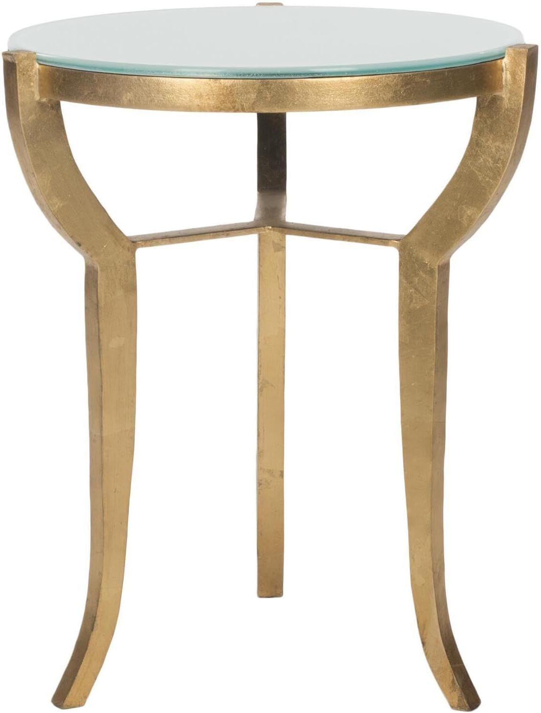 Safavieh Home Collection Ormond Gold Accent Table | Amazon (US)