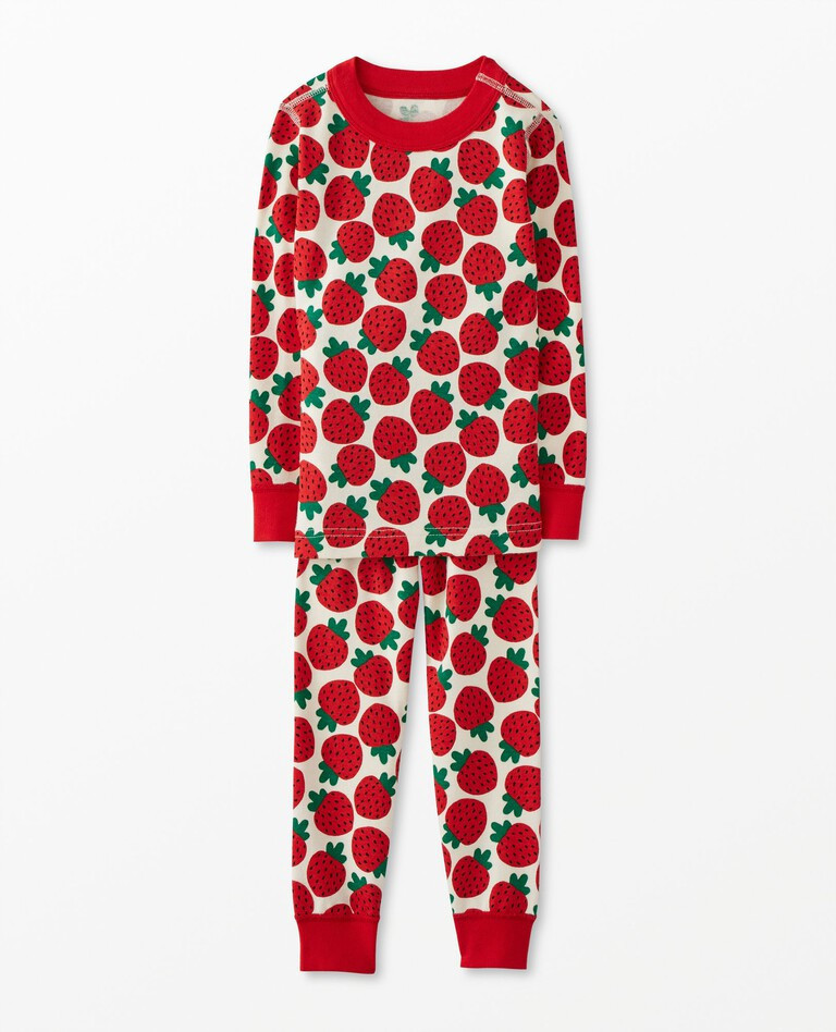 Print Long John Pajama Set | Hanna Andersson