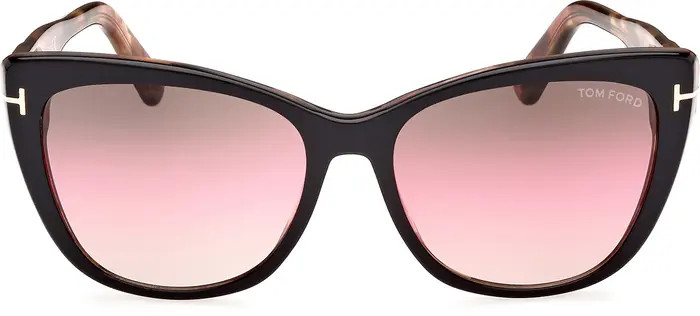Nora 57mm Gradient Cat Eye Sunglasses | Nordstrom